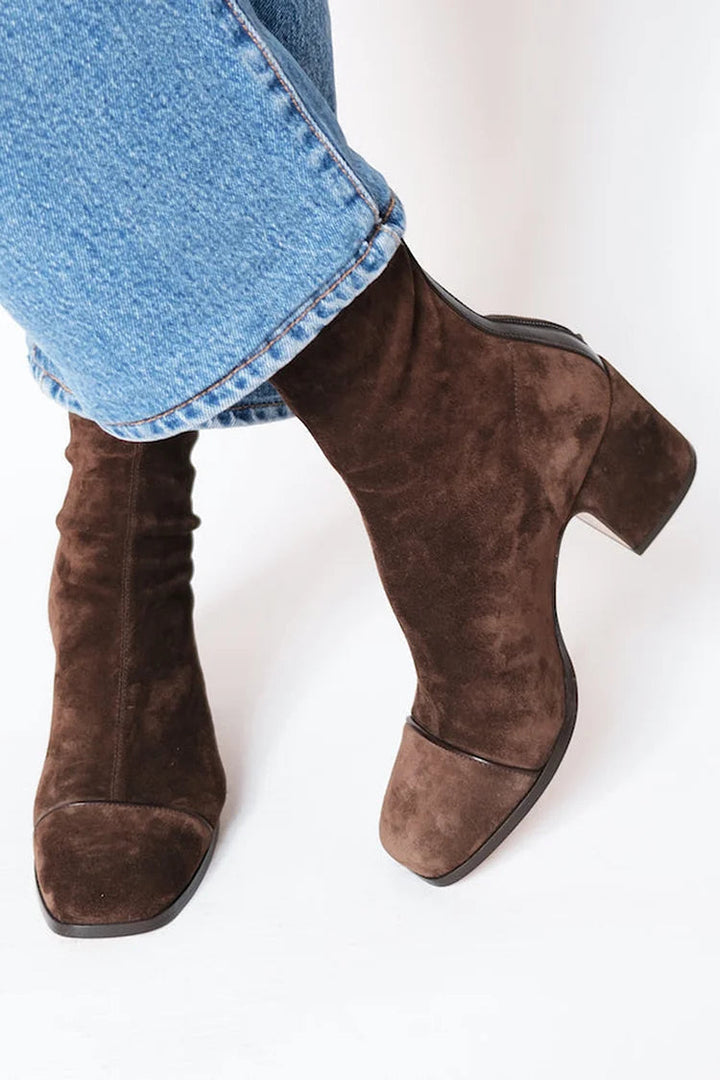 THE AVA COMFORT HEELED BOOTS