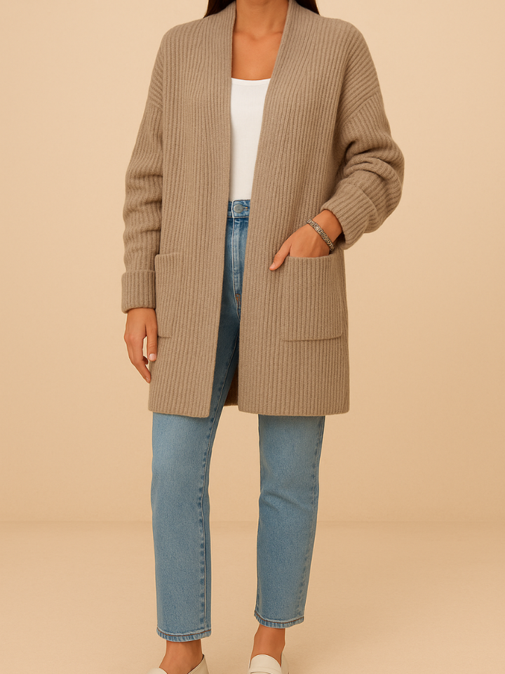 JONEY | KNITTED WOOL CARDIGAN