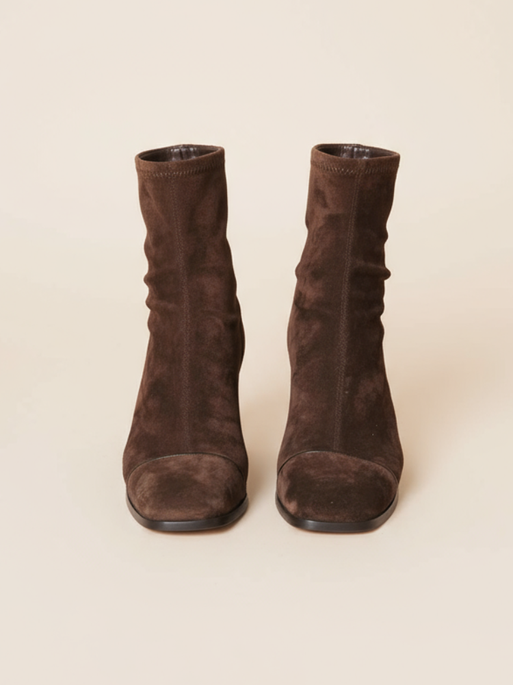 THE AVA COMFORT HEELED BOOTS