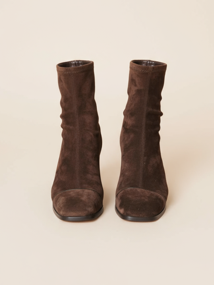 THE AVA COMFORT HEELED BOOTS