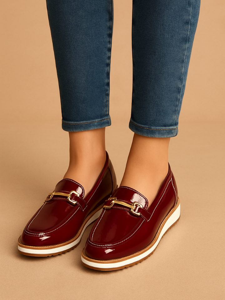 EVI BUCKLE LOAFERS