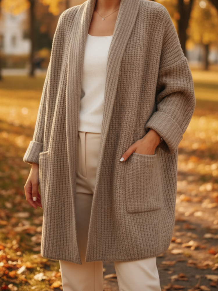 JONEY | KNITTED WOOL CARDIGAN