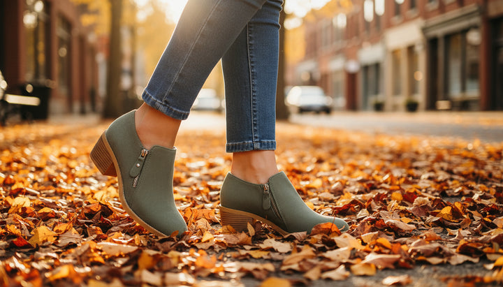 THE ANGELA ZIP-UP BOOTS
