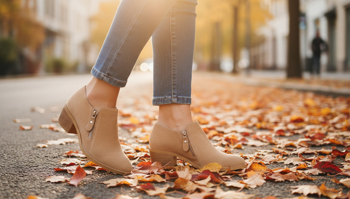 THE ANGELA ZIP-UP BOOTS