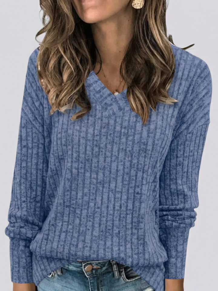 DERI - Comfy V-Neck Top