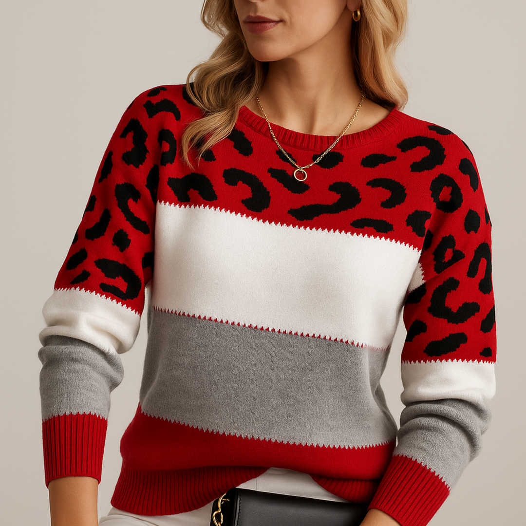 Charlene | Leopard Casual Sweater