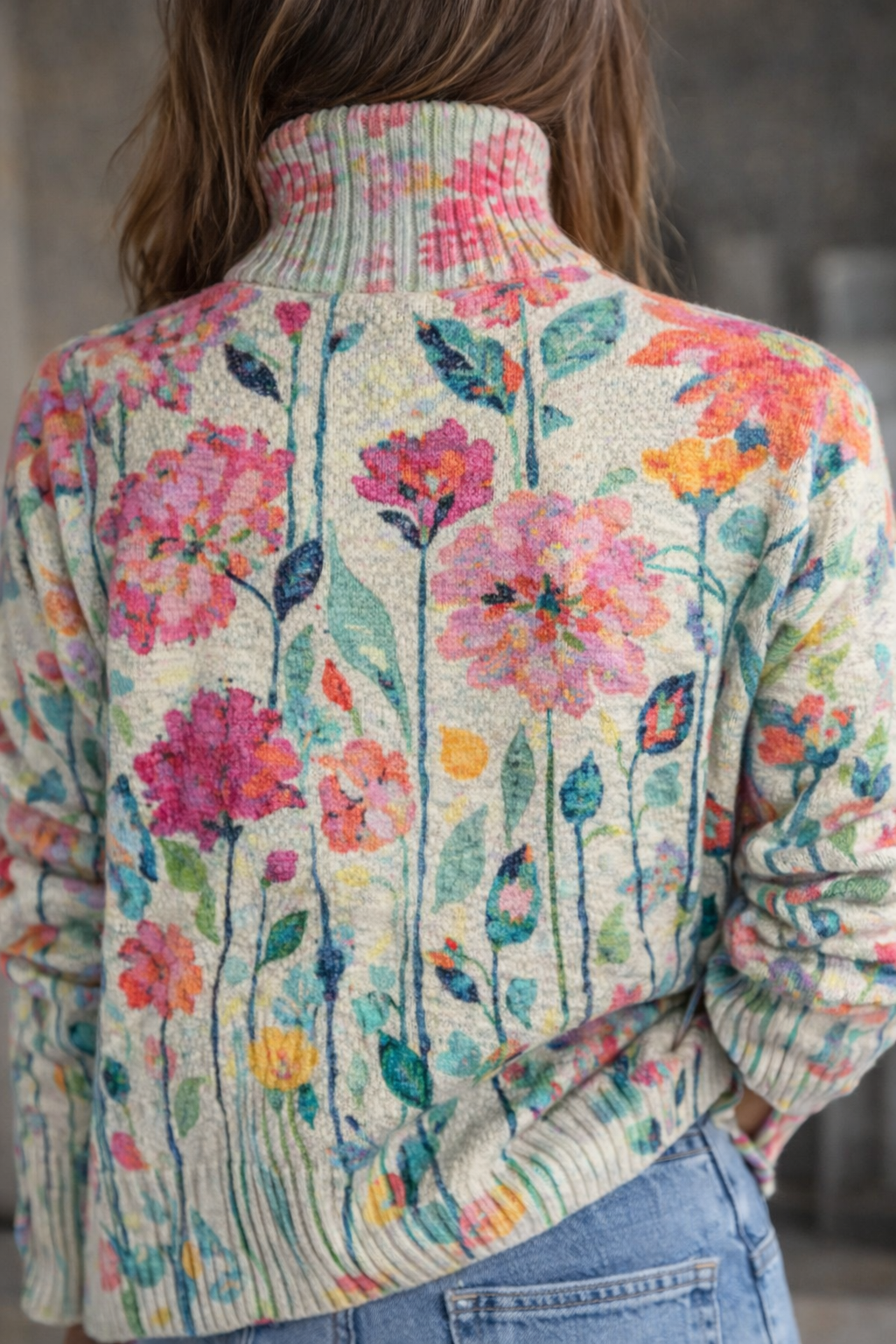 Eliza | Cozy Vintage Turtleneck