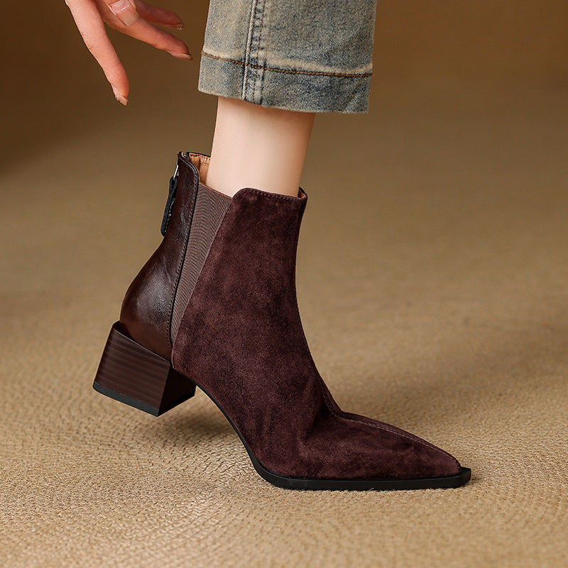 Verena | Suede Ankle boots