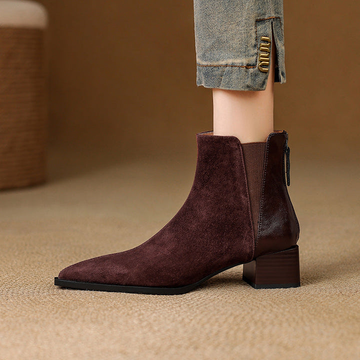Verena | Suede Ankle boots