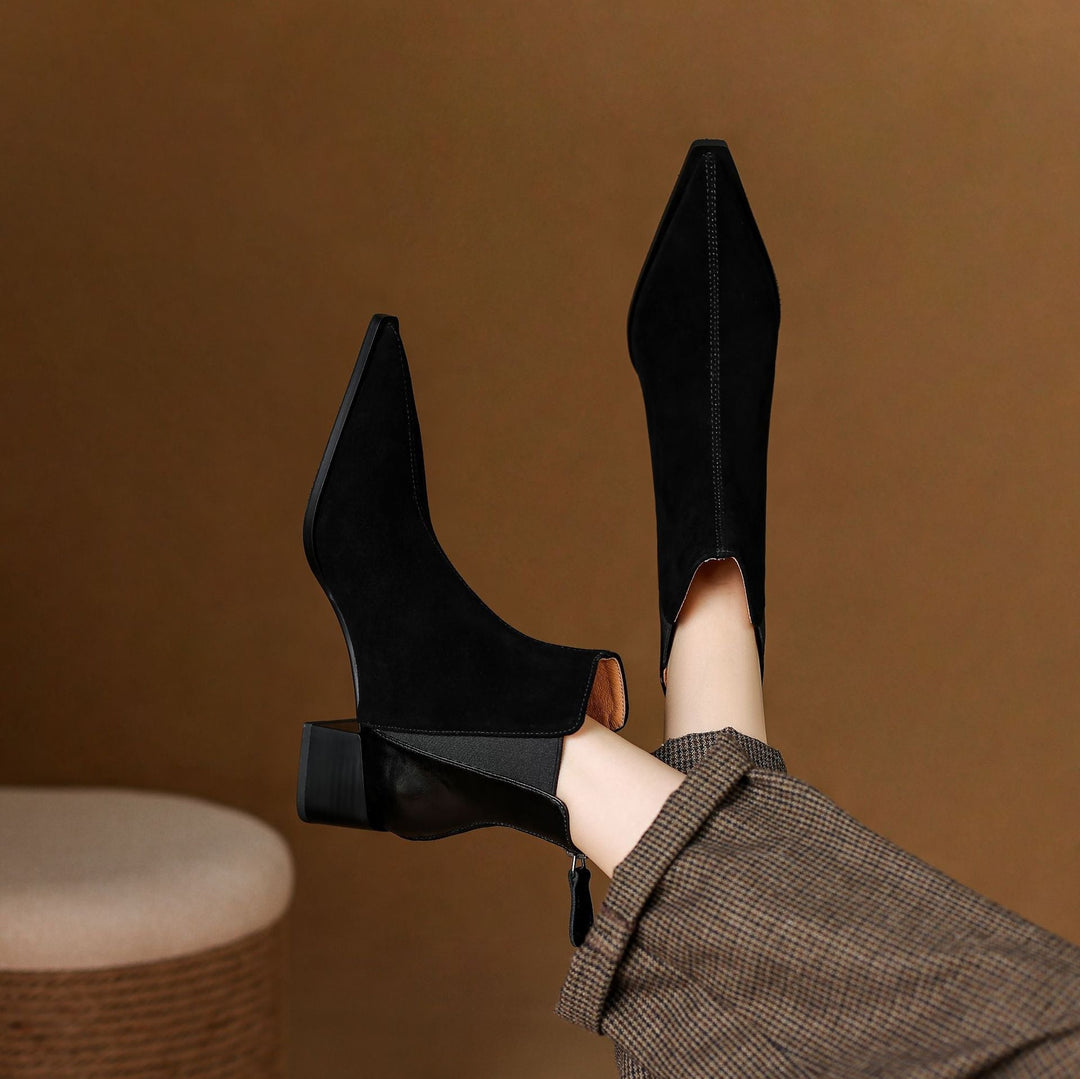 Verena | Suede Ankle boots