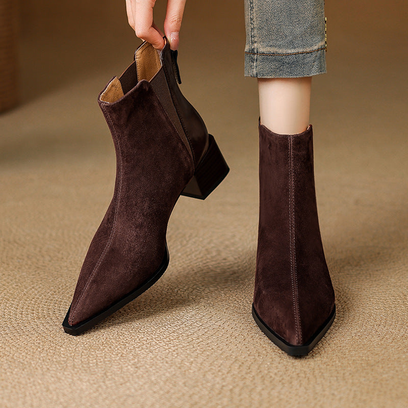 Verena | Suede Ankle boots