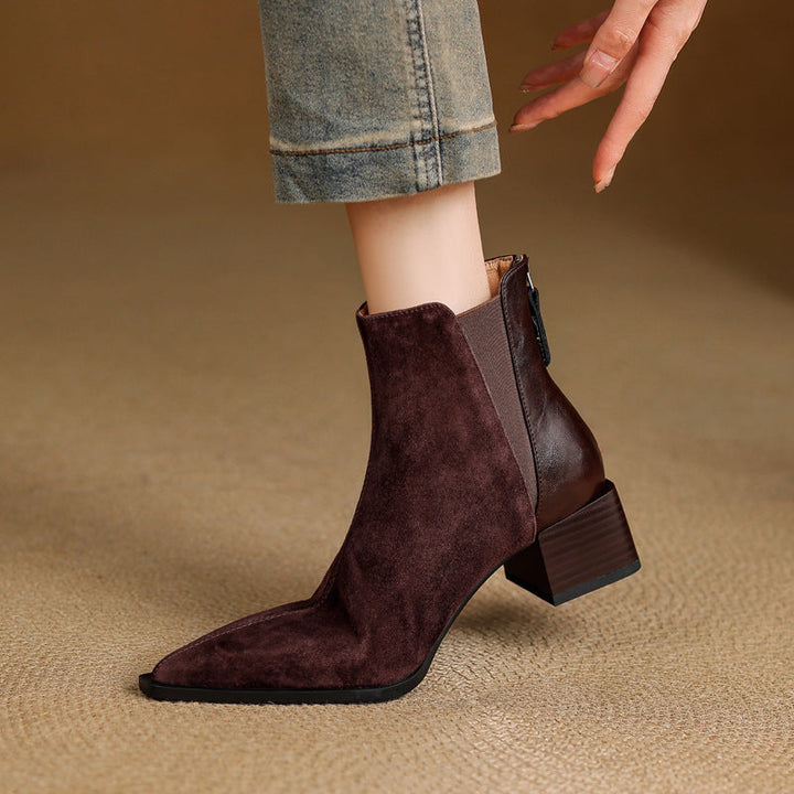 Verena | Suede Ankle boots
