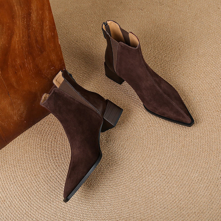 Verena | Suede Ankle boots