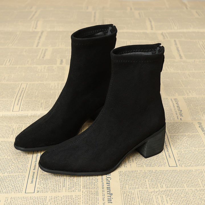Giuliana | Elegant Suede Ankle Boots