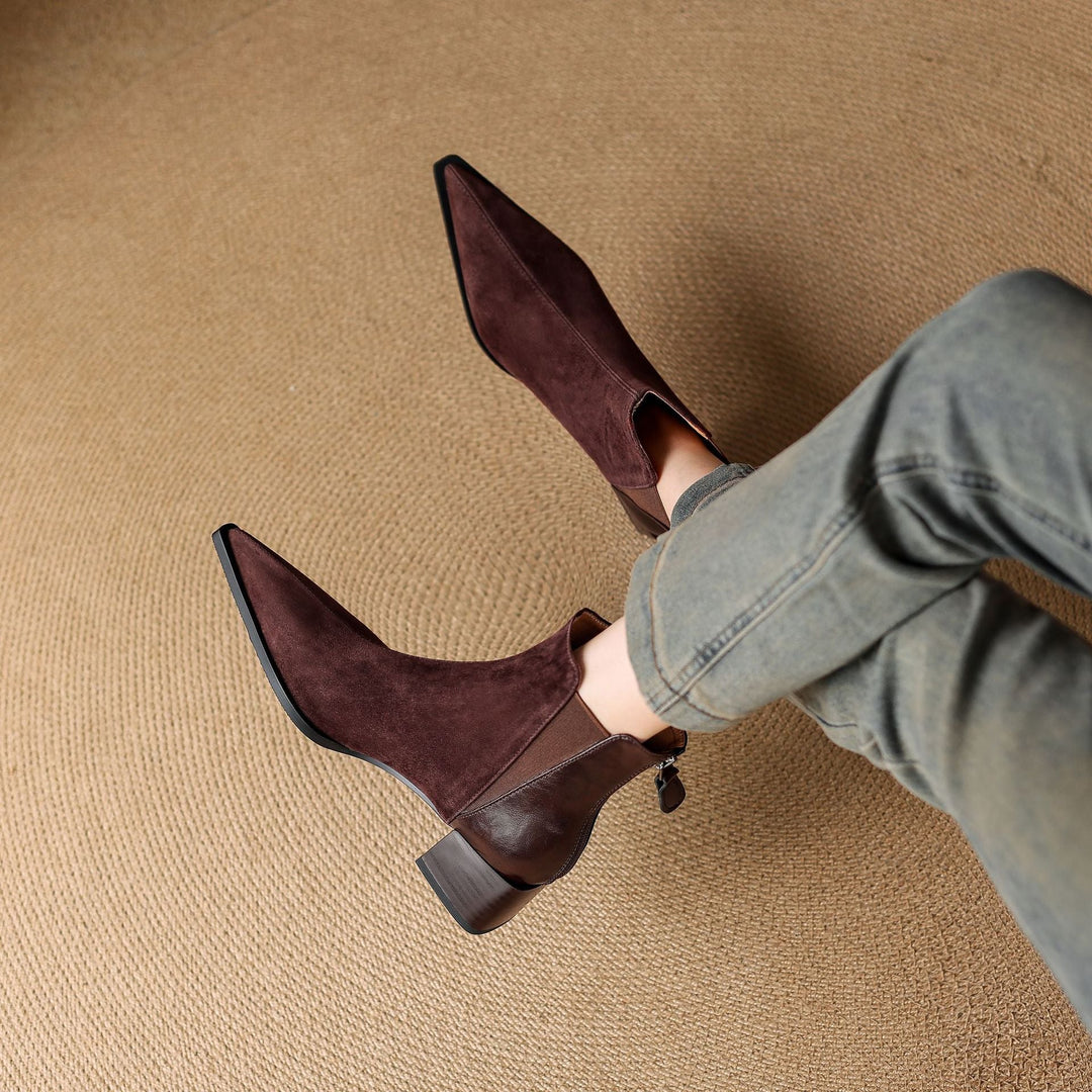 Verena | Suede Ankle boots