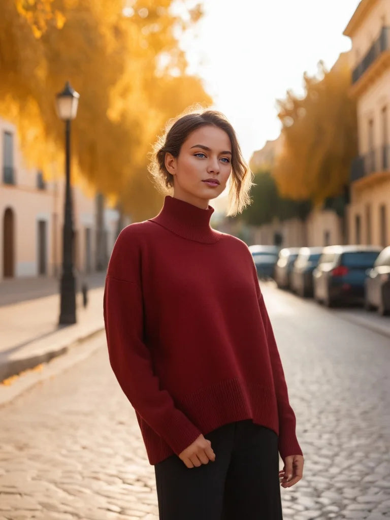 BELLA | TURTLENECK SWEATER