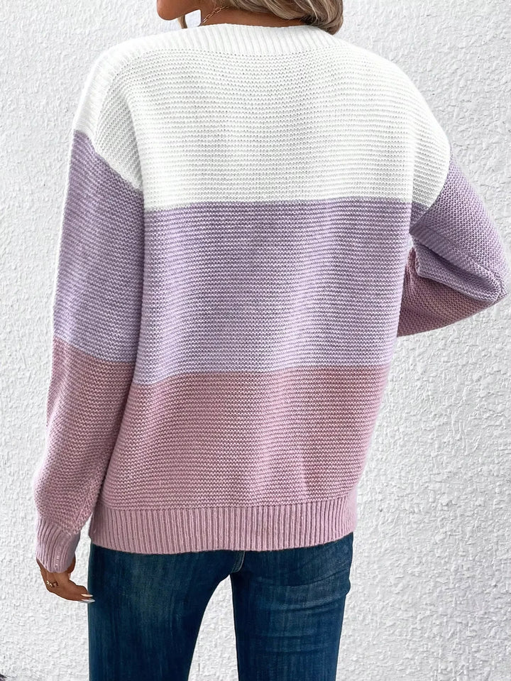 EVELYN | ELEGANT COLOR SWEATER