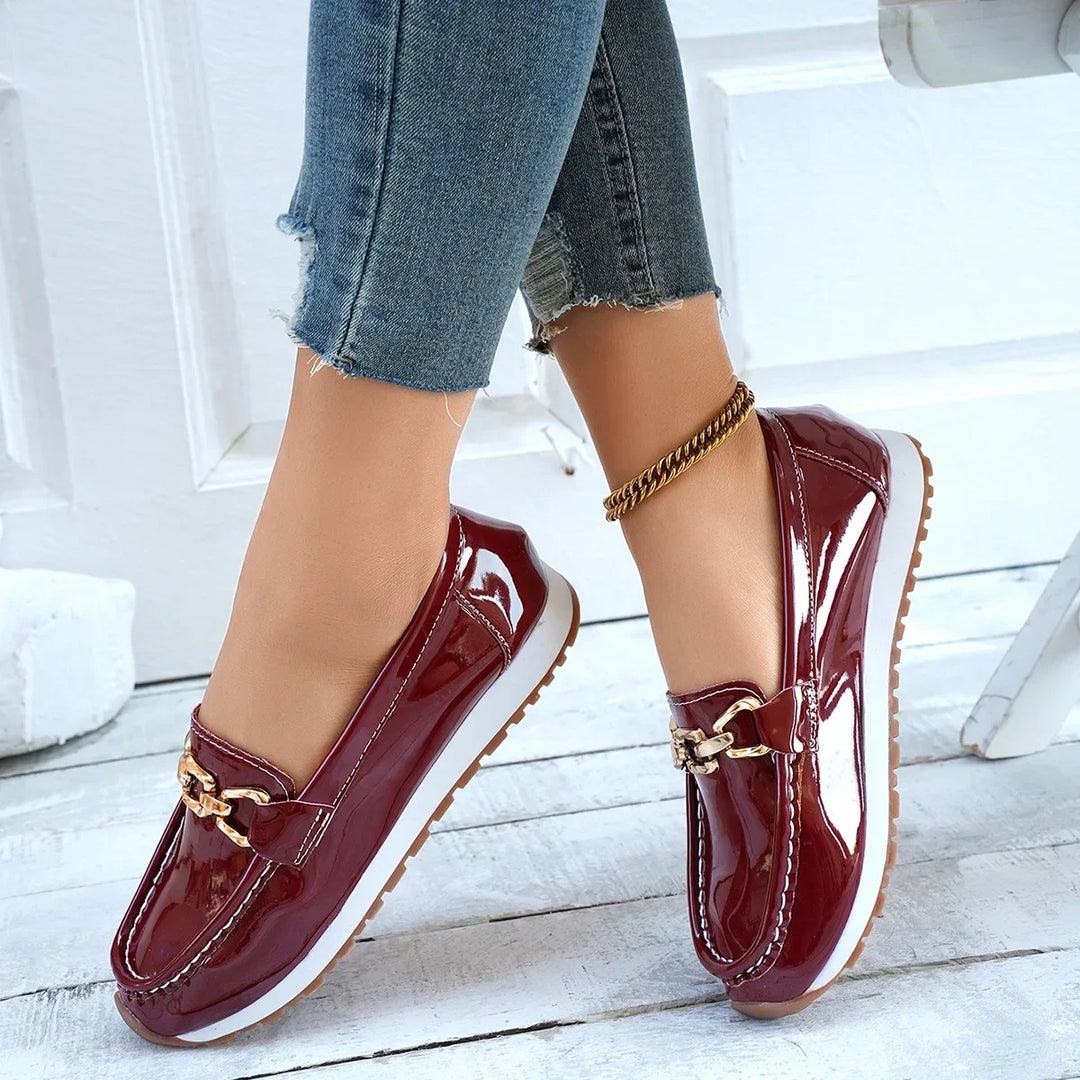 EVI BUCKLE LOAFERS