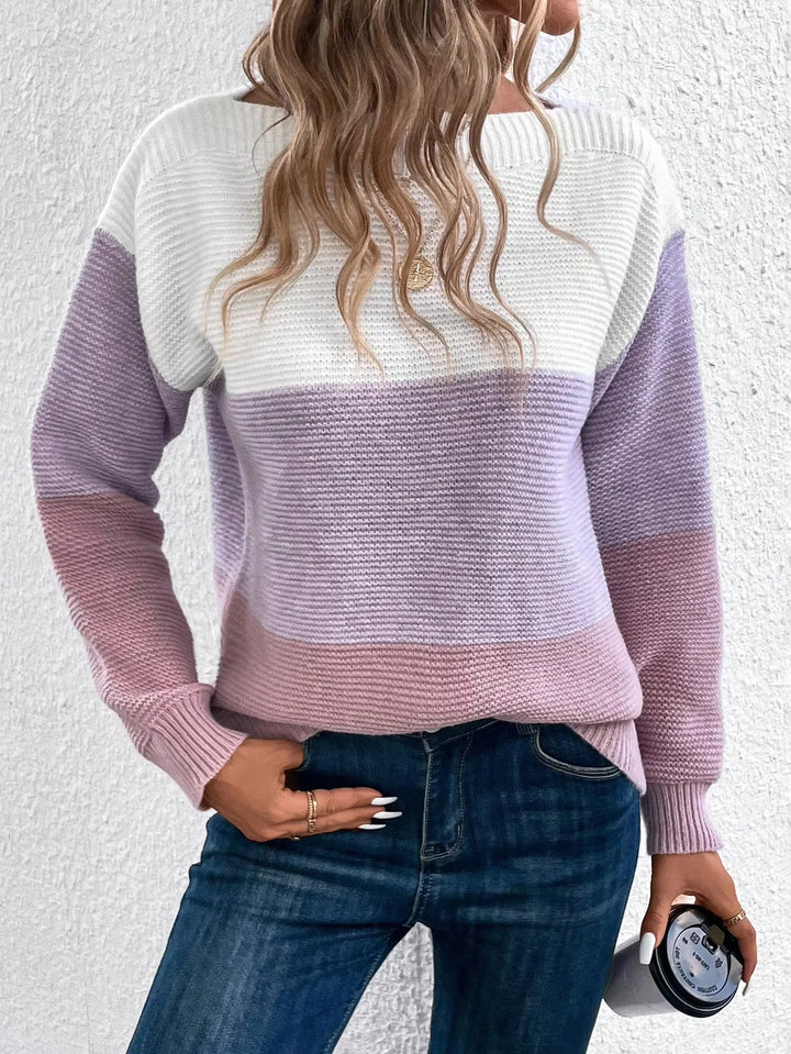 EVELYN | ELEGANT COLOR SWEATER
