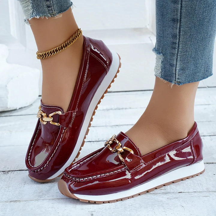 EVI BUCKLE LOAFERS