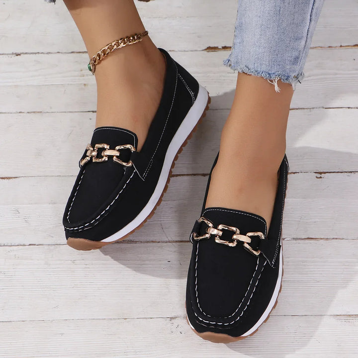 EVI BUCKLE LOAFERS