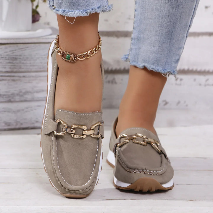 EVI BUCKLE LOAFERS
