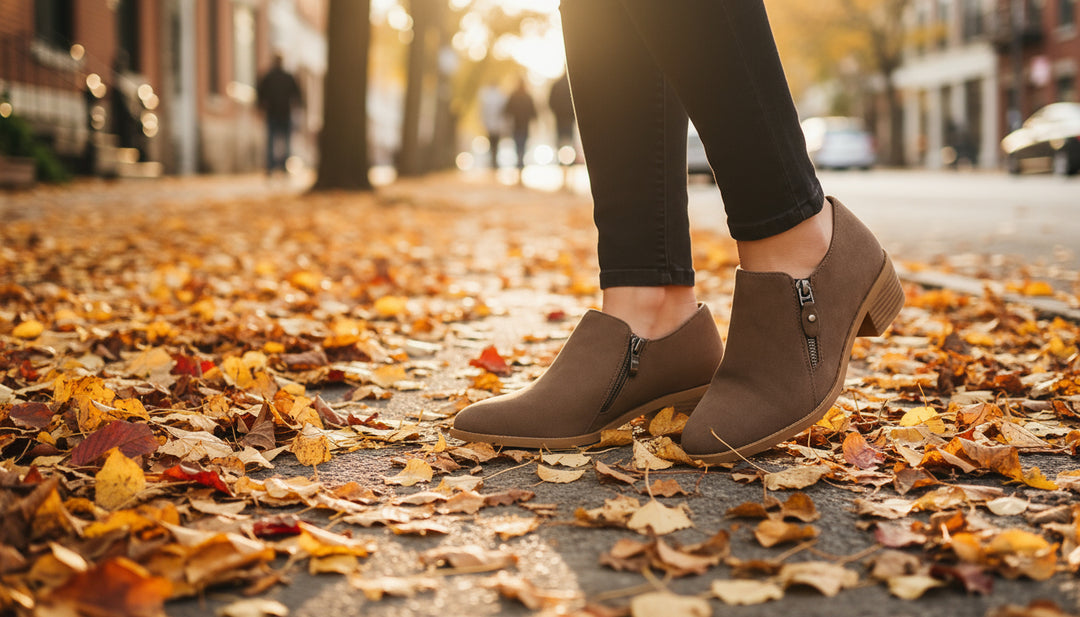 THE ANGELA ZIP-UP BOOTS