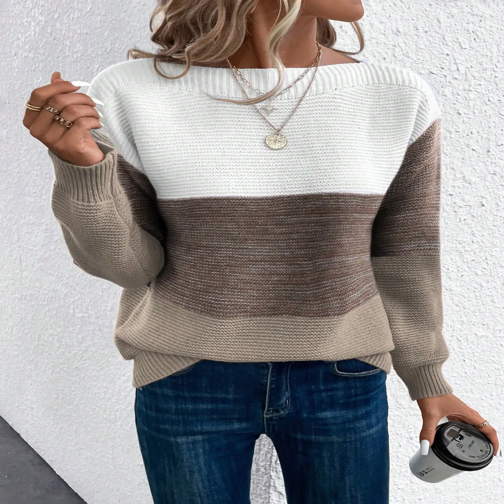 EVELYN | ELEGANT COLOR SWEATER